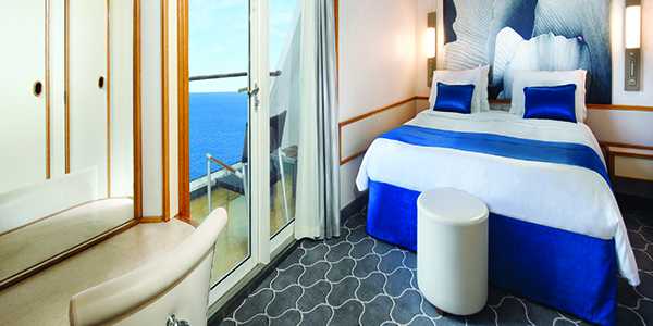 Empress of the Seas - Junior Suite with Balcony Stateroom